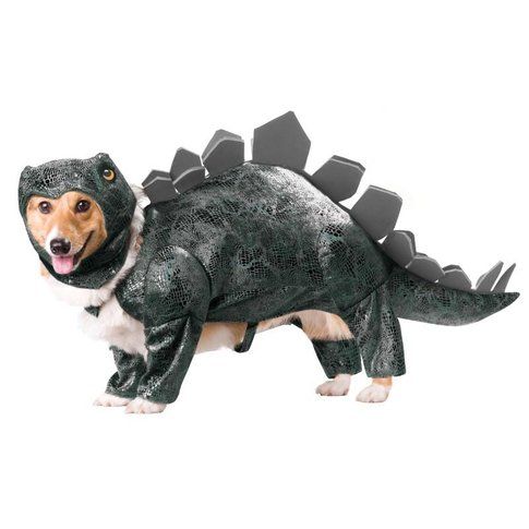 Costume da stegosauro per cani, prezzo $44.99