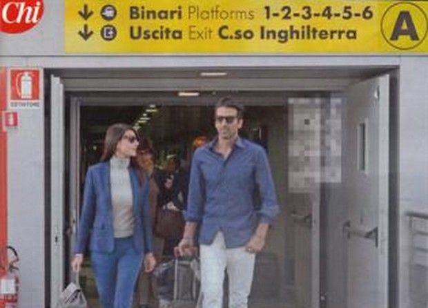 Gigi Buffon e Ilaria D'Amico: un amore pendolare