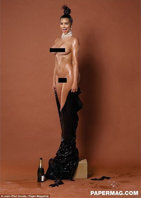 Kim Kardashian per Paper Magazine