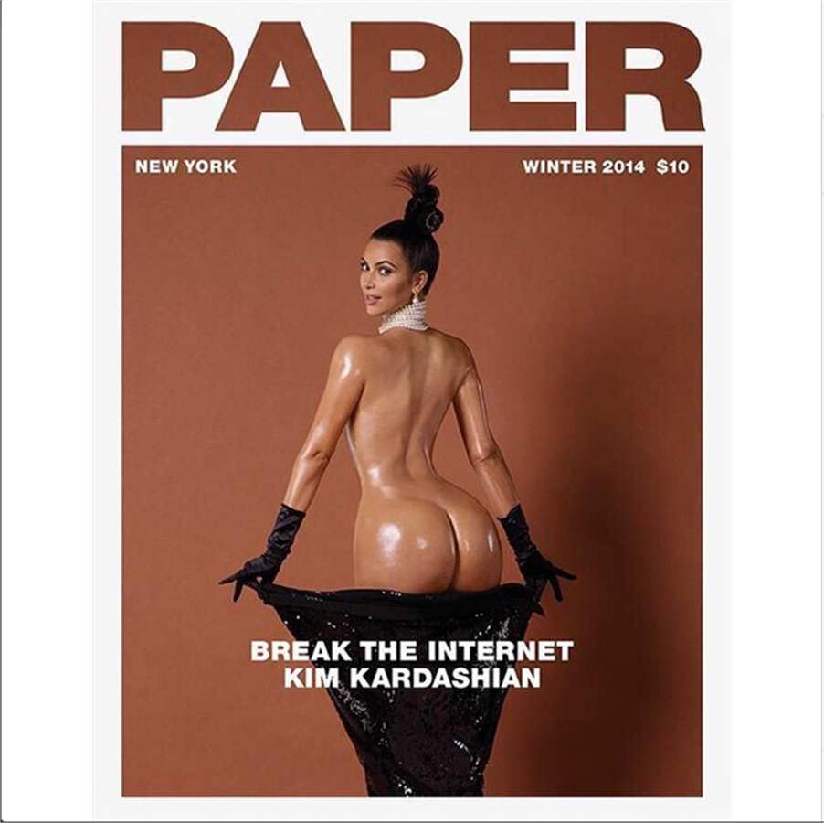 Kim Kardashian: nudo integrale per Paper magazine