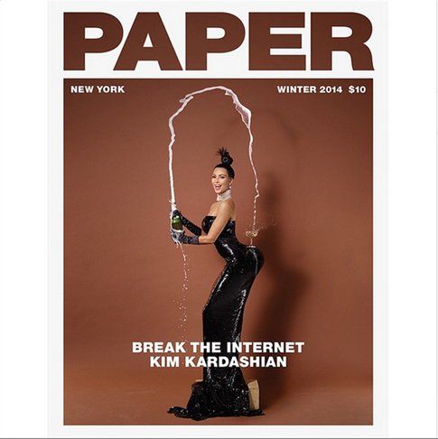 Kim Kardashian per Paper Magazine