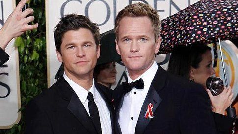 Neil Patrick Harris e David Burtka Fonte: news.com.au