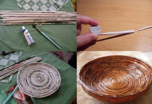 DIY Tutorial ciotole fatte in casa - Foto: Pinterest