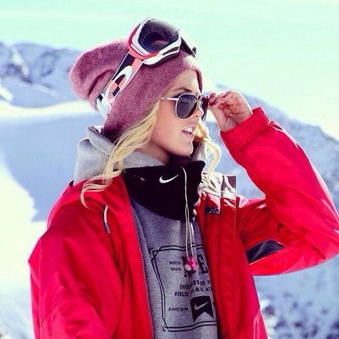 Silje Norendal, snowboarder norvegese in tenuta da montagna