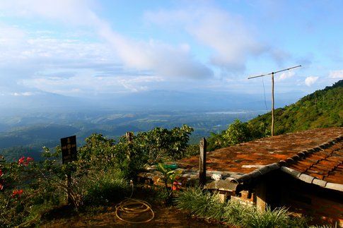 Una finca di caffè in Ataco