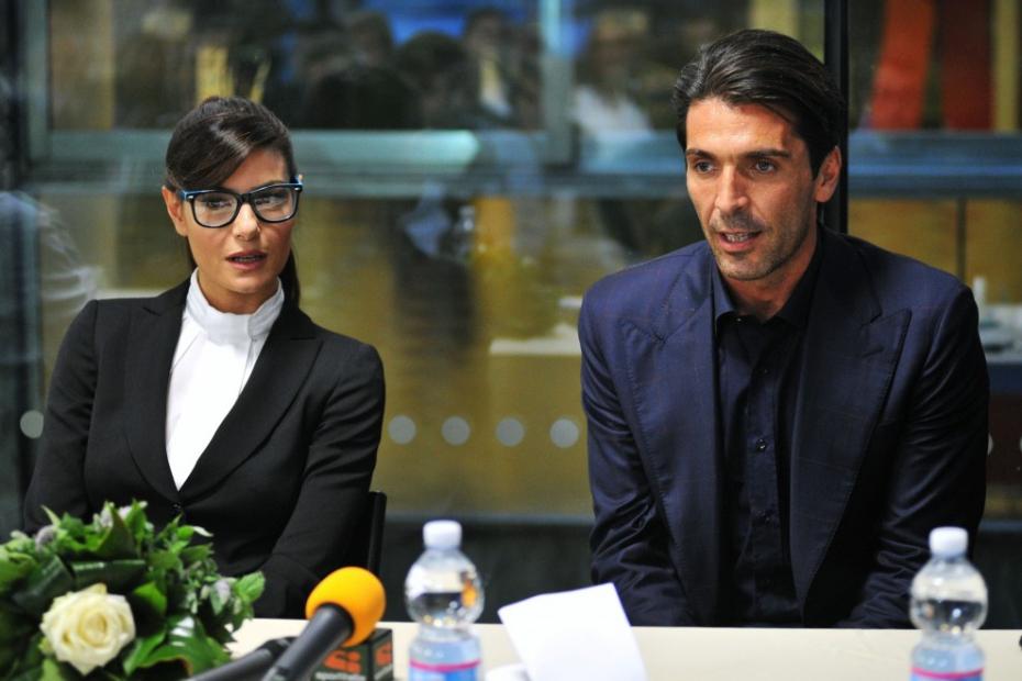 Ilaria D'amico e Gigi Buffon: prima uscita ufficiale