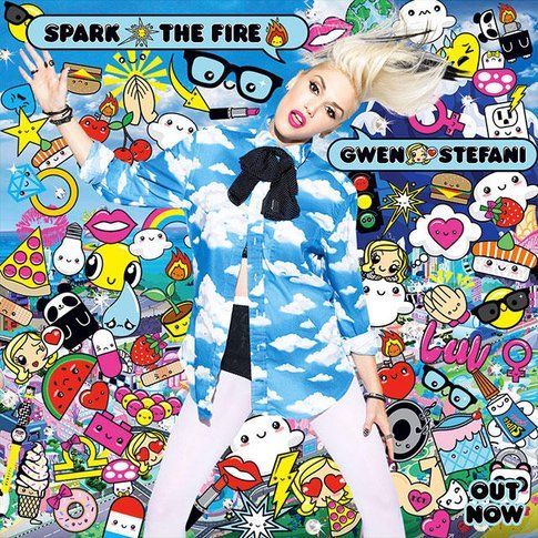 Copertina del singolo Sparked Fire - foto via sito Gwen Stefani