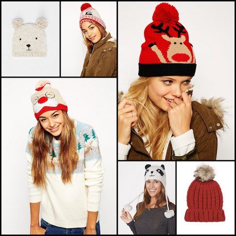 Cappelli Natalizi e spiritosi : accessorize, oysho, asos