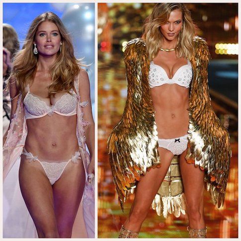 2 "Victoria's Secret Angels" dell'ultimo fashion show di Londra!