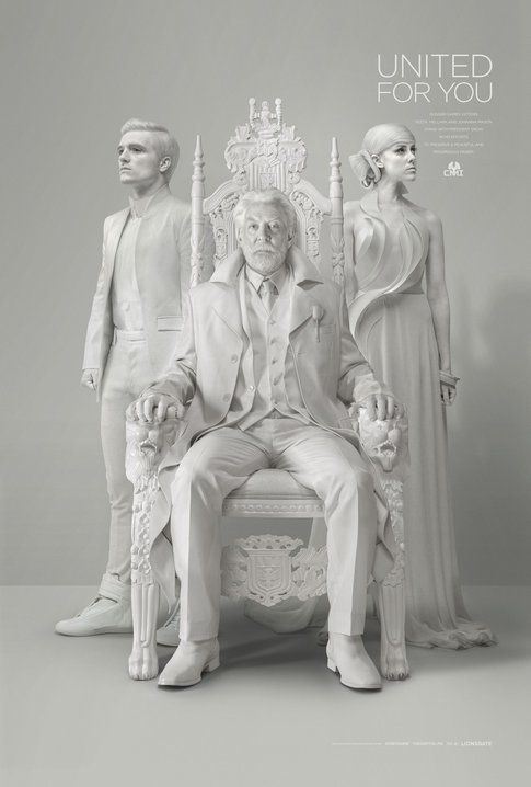 The Hunger Games: Mockingjay Part 1. "Snow Propaganda" One-Sheet