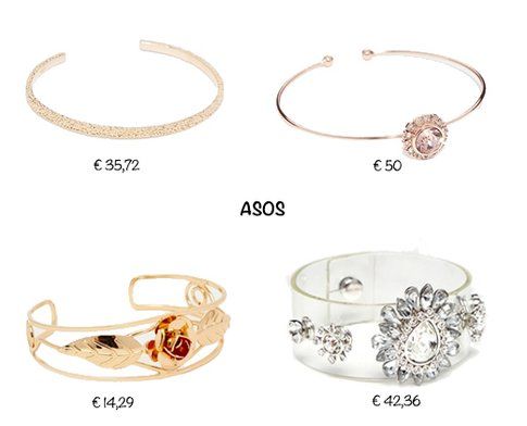 I bracciali di Asos