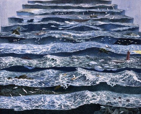 Manabu Ikeda, Staircase of Waves (2010)