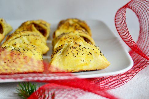 Fagottini con lenticchie e gamberi. Ricetta e foto di Roberta Castrichella.