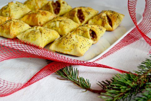 Fagottini con lenticchie e gamberi. Ricetta e foto di Roberta Castrichella.