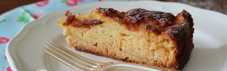 Torta light alle mele per una colazione leggera