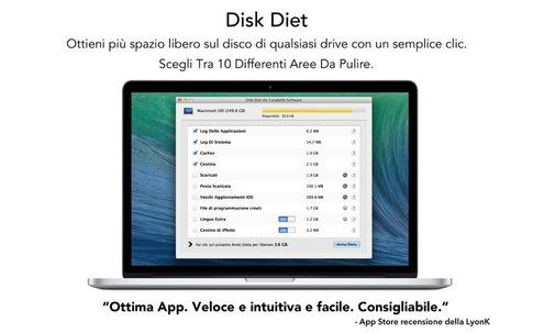 Mac Disk Diet (disponibile su iTunes)