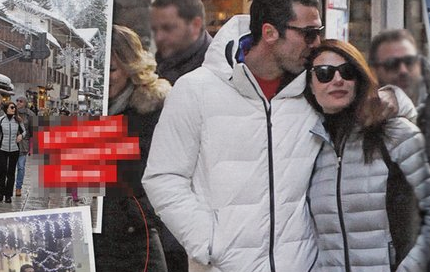 Buffon e D'amico: vacanze di Natale a Courmayeur