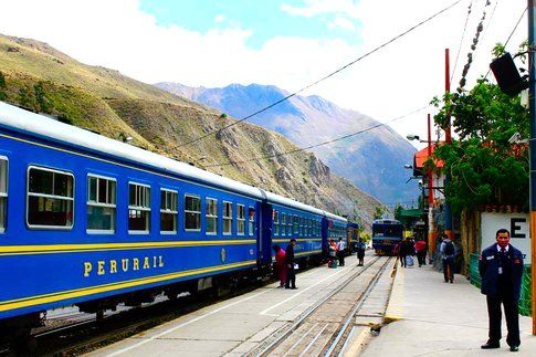 Il treno per Aguas Calientes