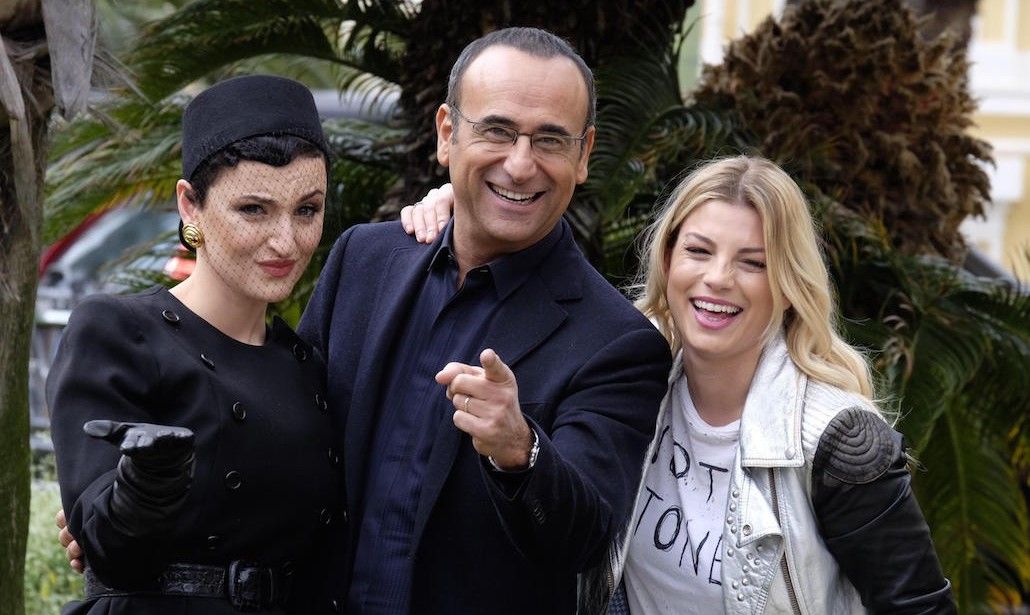 Emma, Arisa e Rocio, vallette a Sanremo 2015