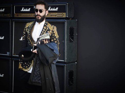 Lo Streetstyle impazza sempre  a Pitti Uomo - fonte: https://www.facebook.com/PittiImmagineUomo