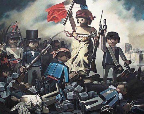 “La Libertà che guida il popolo” di Delacroix