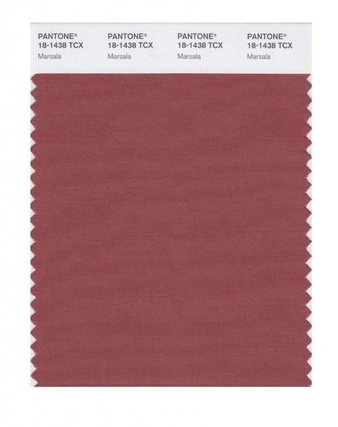 Pantone ha eletto il marsala come colore 2015!