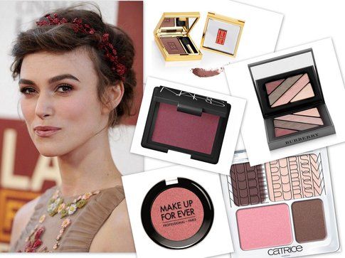 Ombretto Marsala come Keira Knightley: prova le proposte di Nars, MakeupForever, Catrice, Givenchy e Burberry