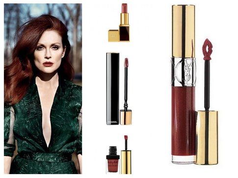 Rossetto color Marsala: perfetto per bionde, more e rosse! (Rossetti di YSL, Chanel e Tom Ford)