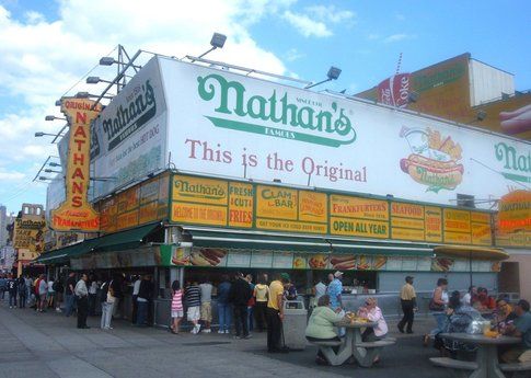 I famosi Hot Dog di Nathan’s