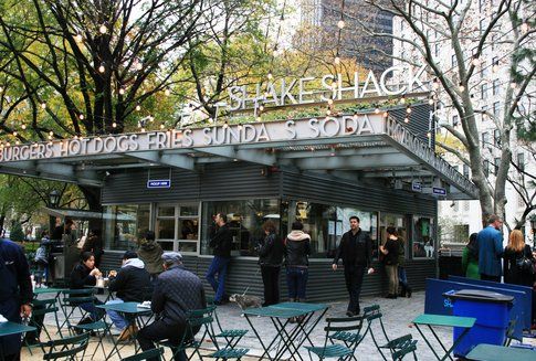 Shake Shack a Madison Square Park New York