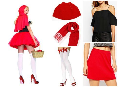 Costume da Cappuccetto Rosso  per Carnevale