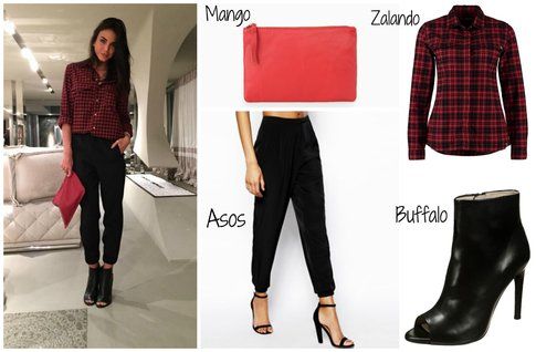 Chiara Biasi – look casual dal post “Random” del blog personale