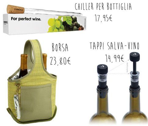 Regali per l'amante del vino... (gifts.com)