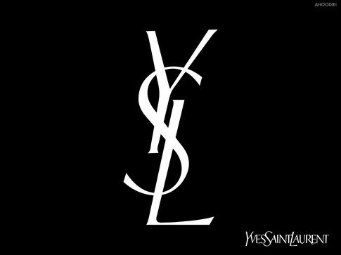 Il vecchio logo YSL
