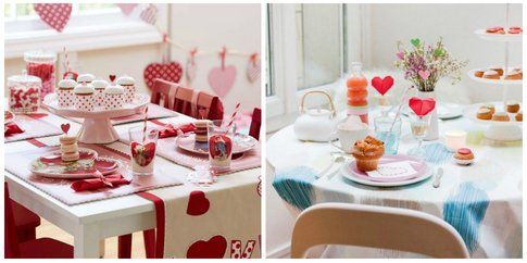 Proposte allestimento tavola per San Valentino