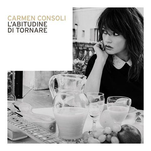 Copertina disco Carmen Consoli - immagine da pagina facebook ufficiale