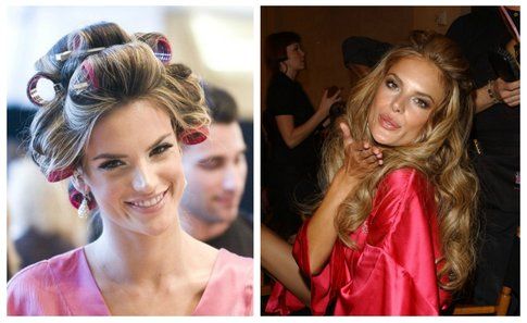 La modella Alessandra Ambrosio - Victoria's Secret Fashion Show