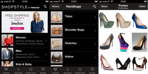 L'app Shopstyle