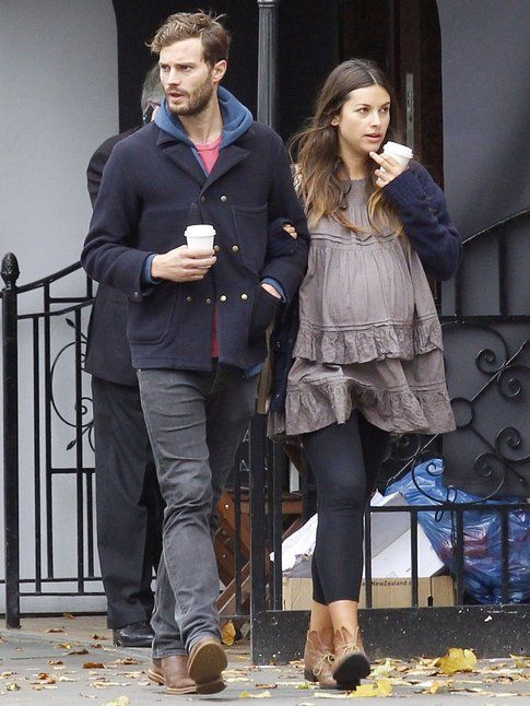 Jamie Dornan e Amalia Warner - foto Fansshare.com