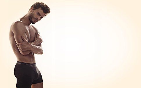 Jamie Dornan nella pubblicità per Calvin Klein