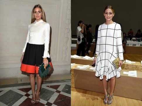 Il look di Olivia Palermo. Foto: Dailymail-Elle