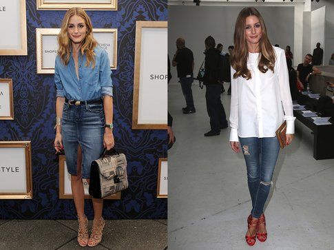 Il look di Olivia Palermo. Foto: Glamour-Zimbio