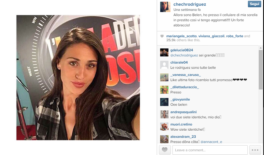 Cecilia Rodriguez aggiorna Instagram ogni giorno, come mai?