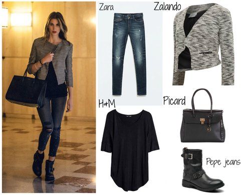 Melissa Satta in casual look