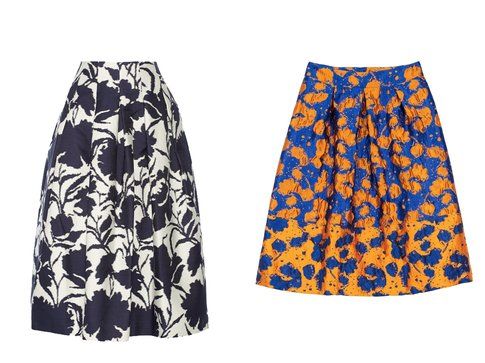 Le midi skirt di Oscar de le Renta e Max&Co.