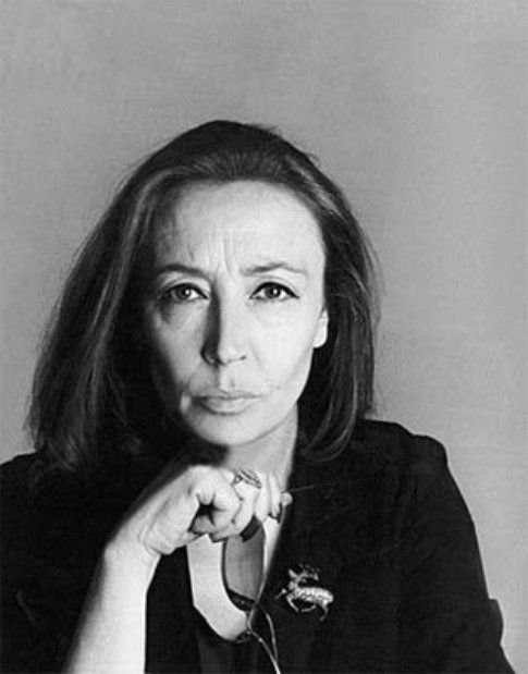 Oriana Fallaci - immagine da pagina facebook Oriana Fallaci