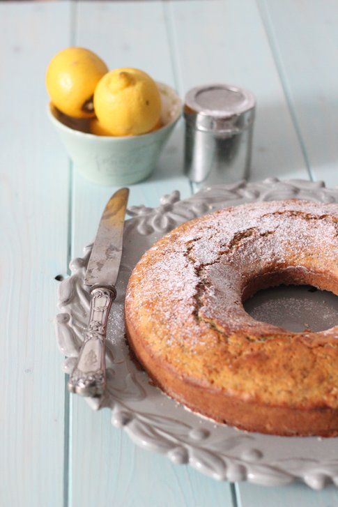 la ricetta della ciambella al limone con semi di papavero