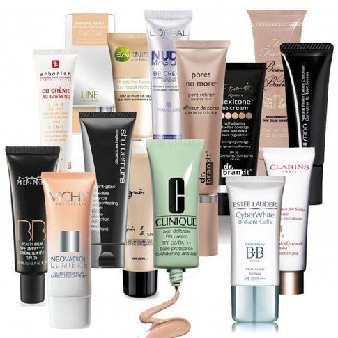 I vari tipi di BB cream e CC cream