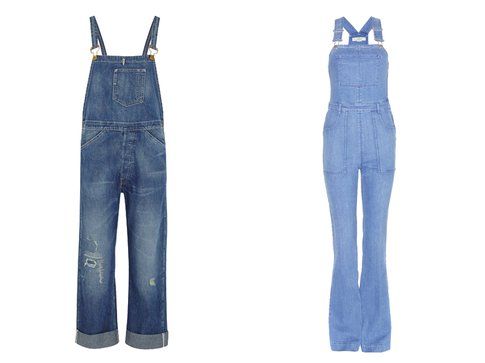 Le salopette di jeans di Levi's e Stella McCartney