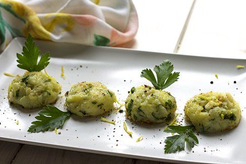 Crocchette al forno di merluzzo e patate